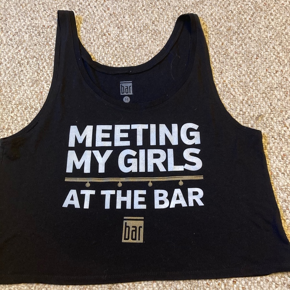 LIKE NEW Bar Method Crop Tank